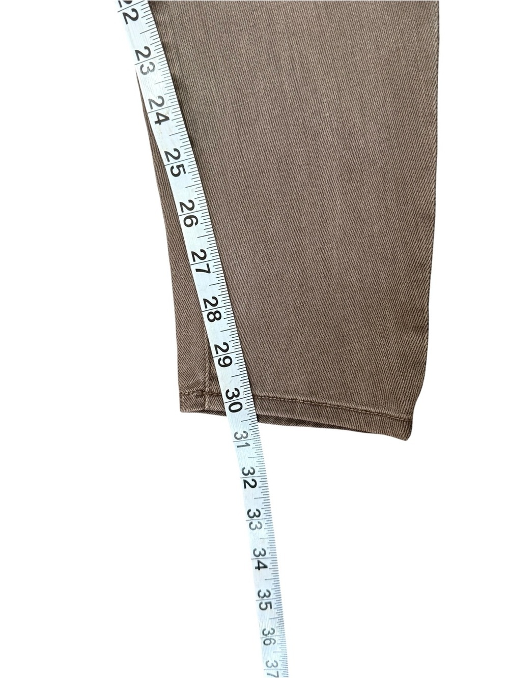 Mother The Looker Skinny Jeans Dye Clay Taupe Gray Stretch Denim Size 29 - Picture 8 of 11